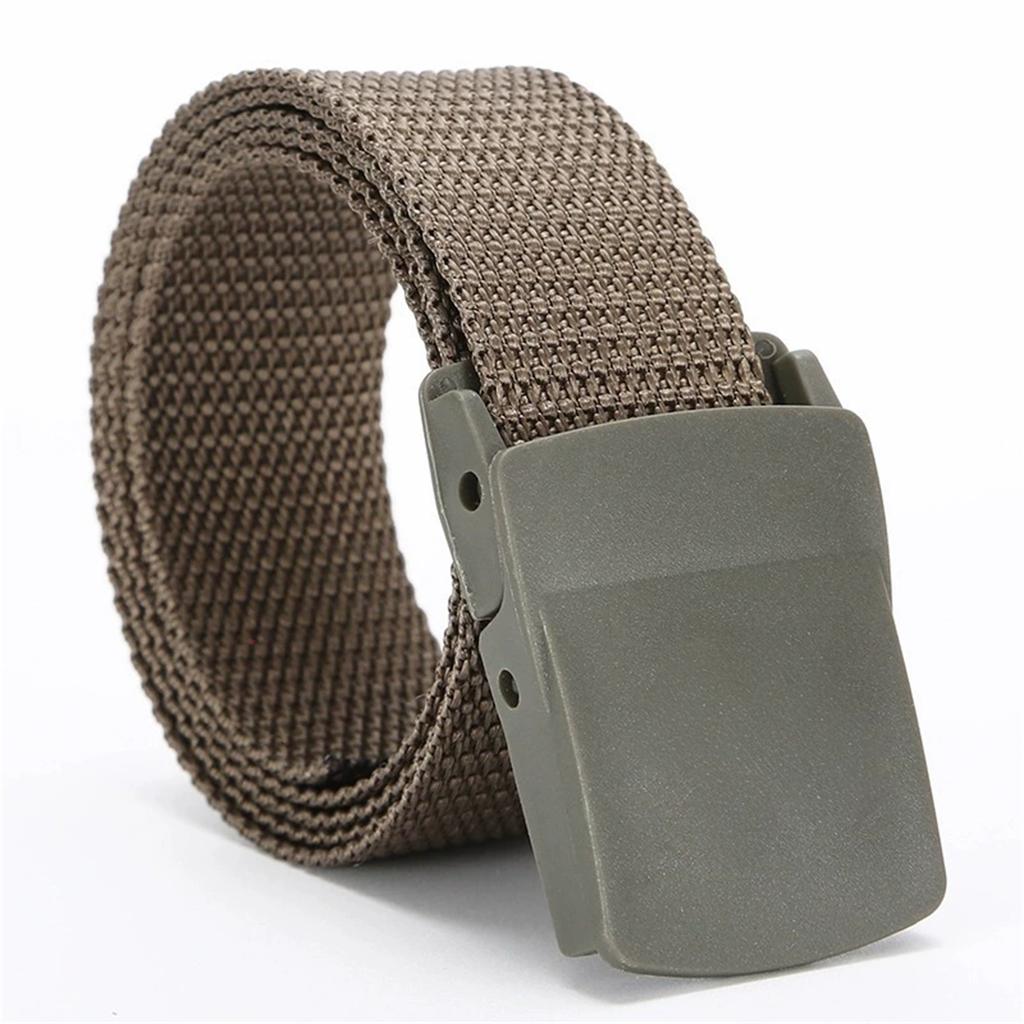 Camouflage Belt – Summer Camp Outdoor Military Training Belt, Unisex Canvas Woven Wear-Resistant Waist Belt