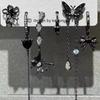 6pcs Set Star Moon Tassel Zircon Dangle Earrings Dark Gothic Trendy Women Man Y2K Punk Jewelry Accessories Hot Selling Wholesale