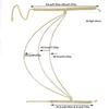 Adjustable Tassel Arm Chain Multilayer Rhinestone Bracelet Up Down Arm Bangle  Arm Accessories