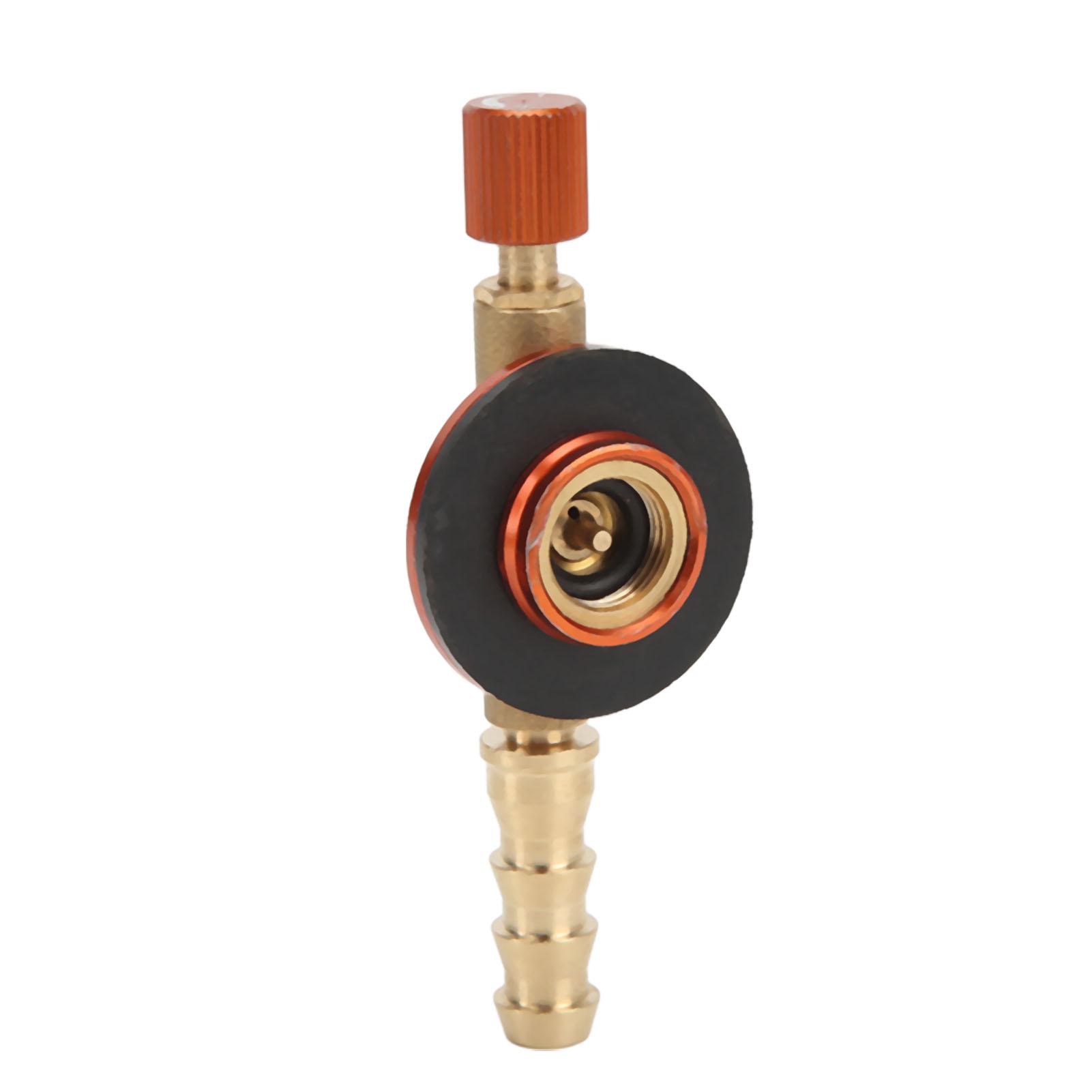 

Безпечне перемикання Заряджання Адаптер надувного клапана Газова плита для кемпінгу на відкритому повітрі Кемпінгове обладнання Червоний