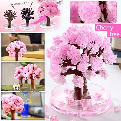 Cherrytree Paper Tree Flowering Creative Colorful  Growing Tree Toy  5ml