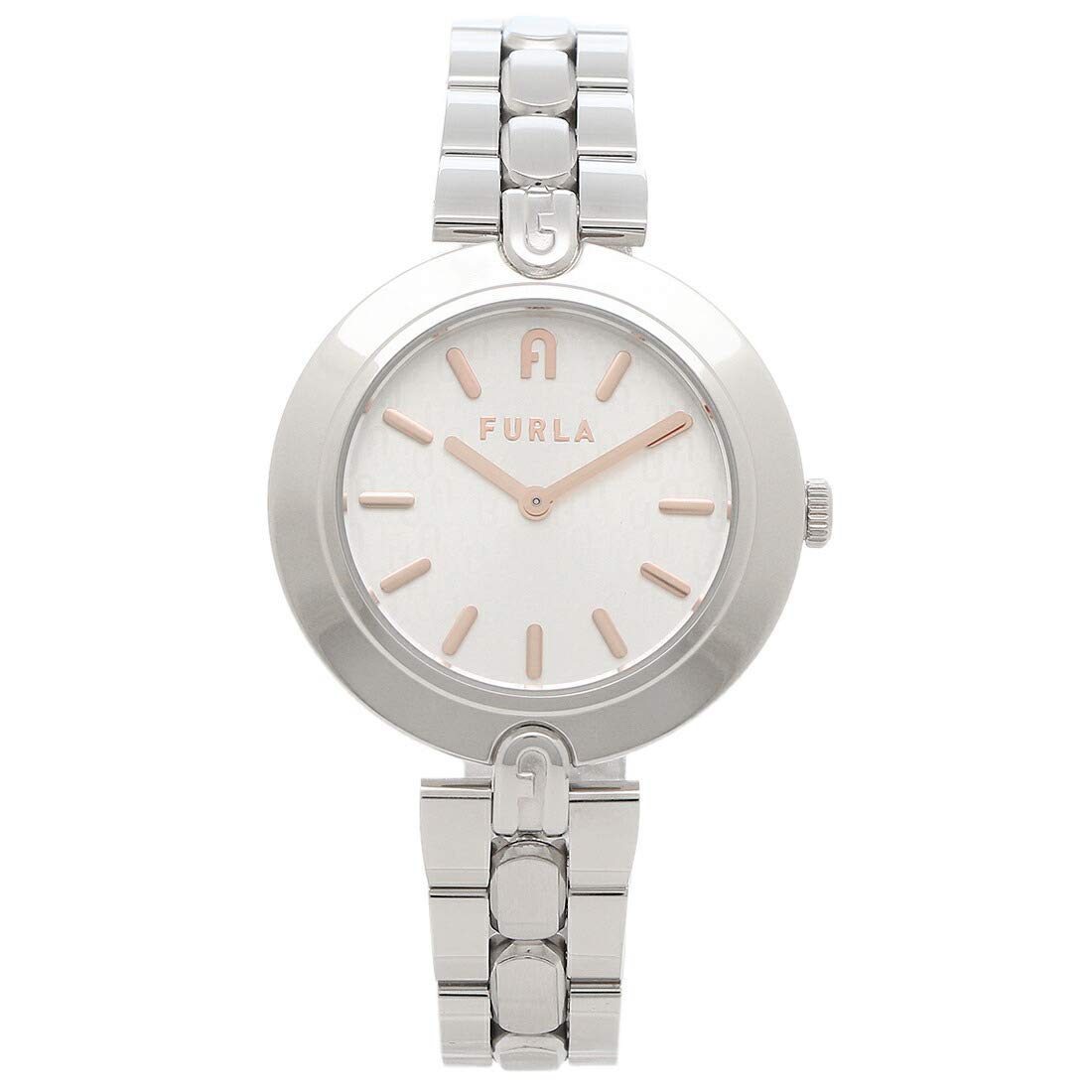 

Watch Logolinks 34 MM Quartz White Silver FURLA WW00002005L1 Compatible with A4 [Furla] Women s [Product]