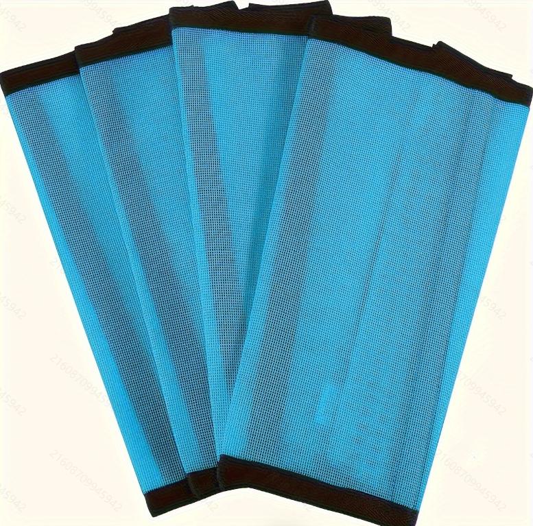 4 Pcs Professional Horse Fly Boots, Breathable Mesh Leg Wraps with Non-Slip Straps, for Pasture & Stable Protection
