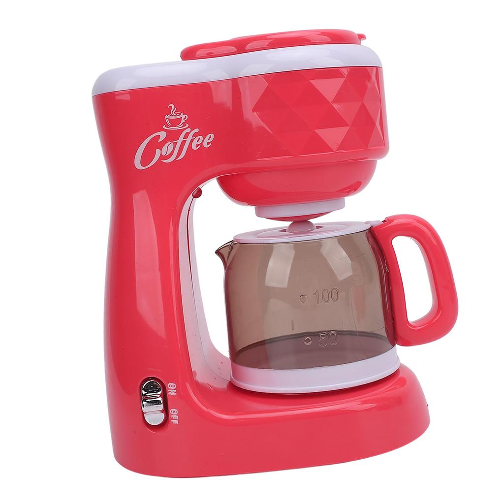 Coffee Maker Machine Toy Realistic Pretend Role Playing Coffee Maker Playset Kids Play Kitchen Toys