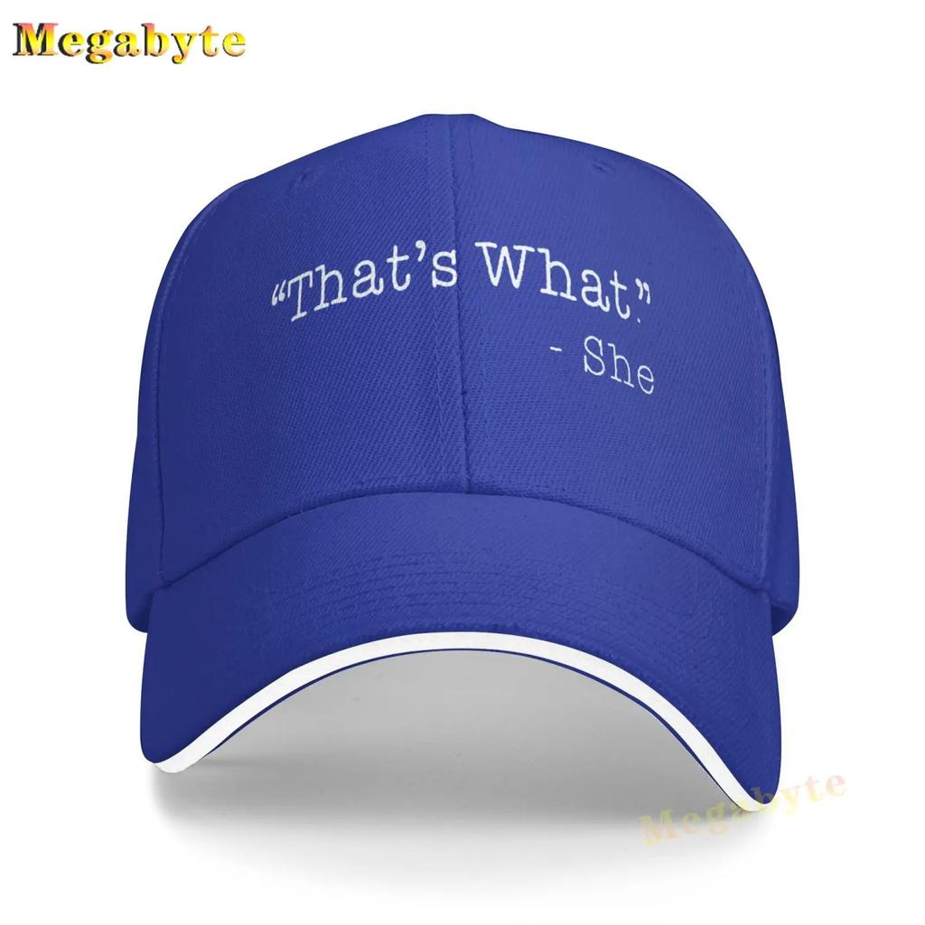 Funny Thats What She Said StateUnisext Hat,Adjustable Baseball Cap Washable Cotton Trucker Cap Dad Hat Unisex
