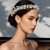 Jewelry Wedding Headwear Handmade Diamond Pearl Wedding Headband Accessories Accessories