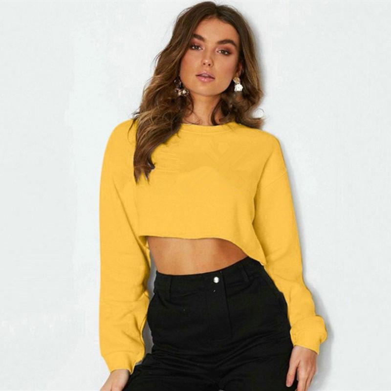 Women's Autumn/Winter 2023 Plus Velvet Thick Loose Fit Round Neck Hoodie