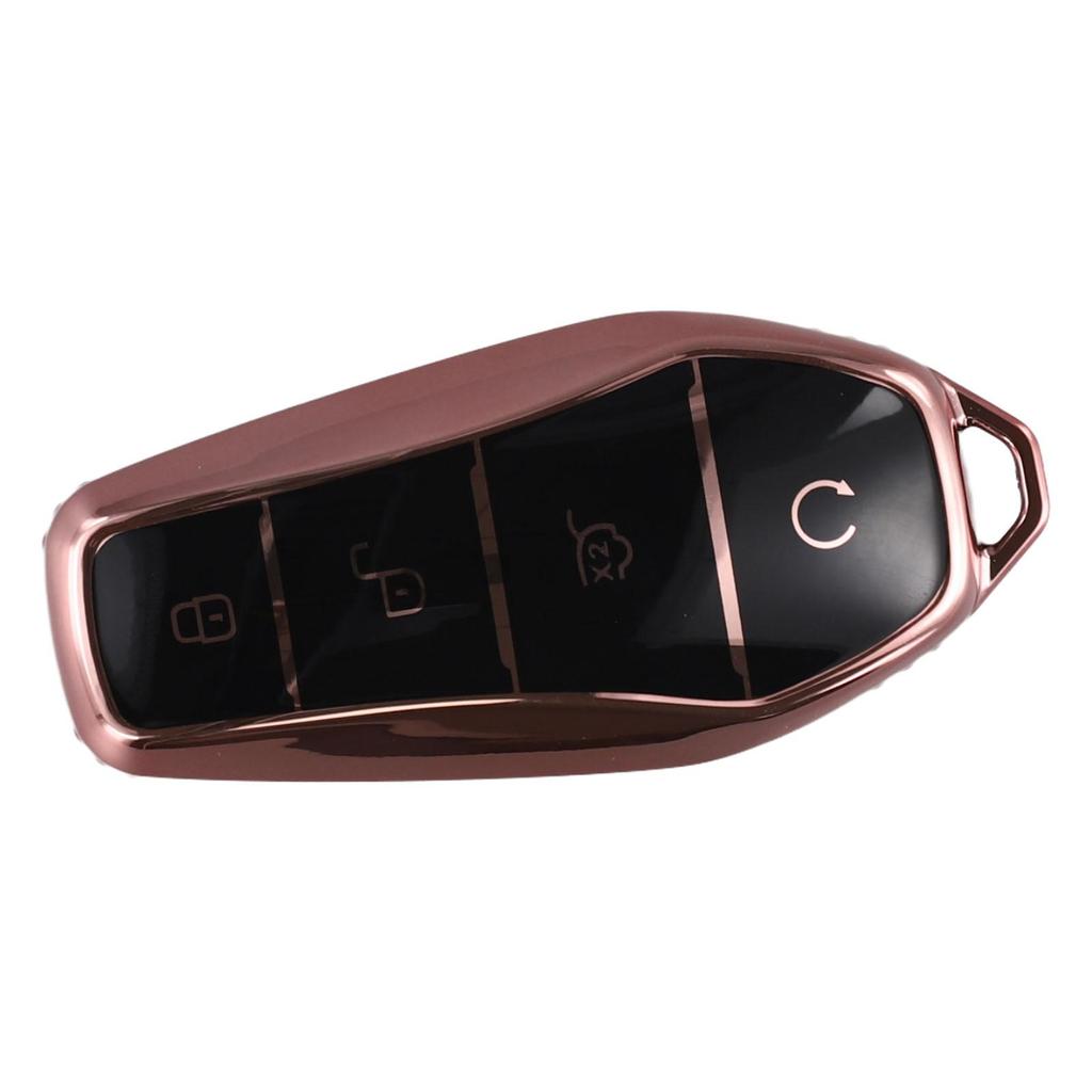 Key Tpu Car Shell Soft Cover Case For Byd Qin Plusdmi For Han Ev For Byd