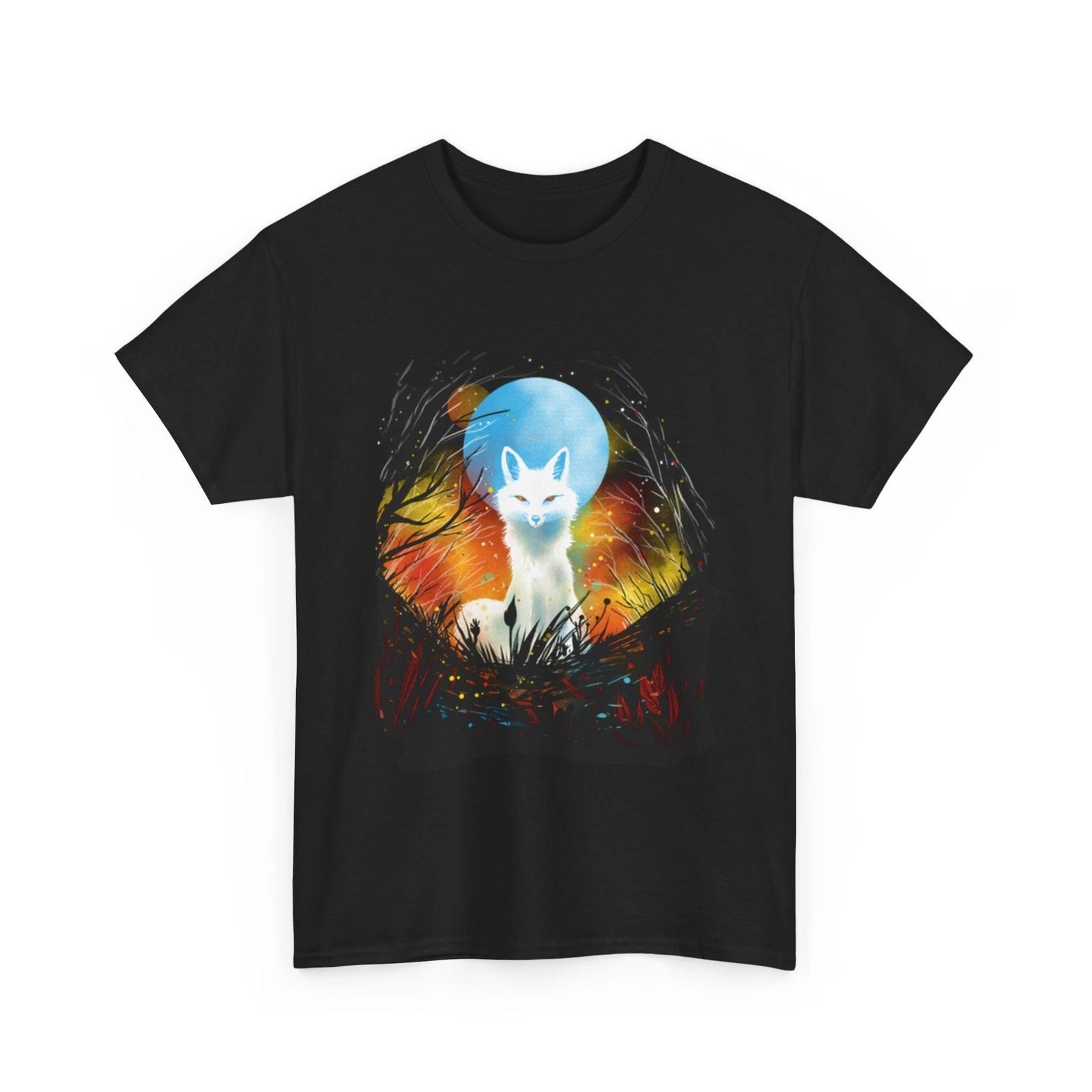 

Fox T Shirt | Magical kitsune Shirt | Japanese Fox Shirt 3XL