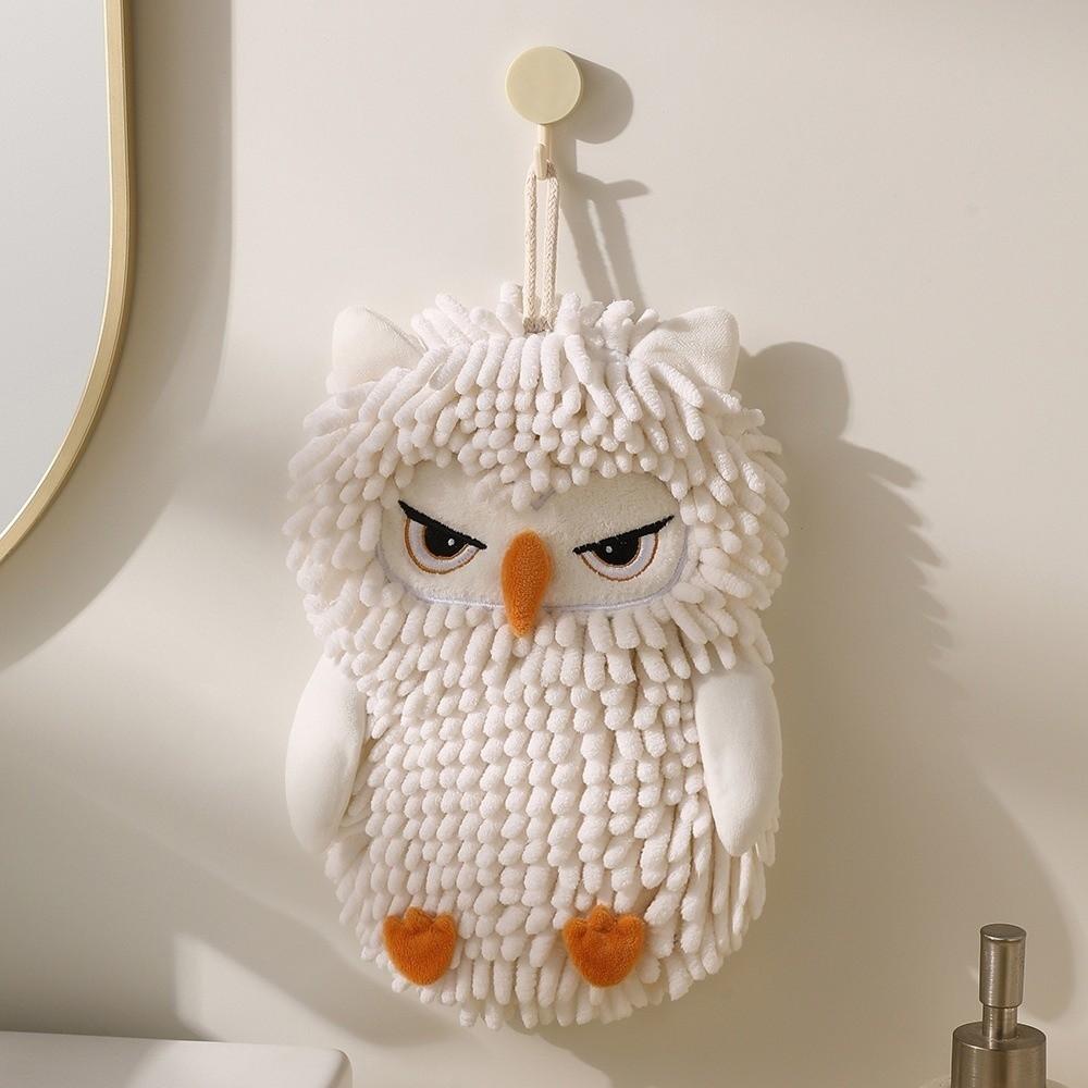 Cartoon Animal Hand Towel Soft Hanging Hand Towel Absorbent Absorbent Hand Towel  Hotel