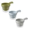 3Pcs Double Layer Drain Basket with Handle 2-in-1 Strainer Storage Container Small Vegetable Fruit Mini Berry Tomato Grape Washing Colander Bowl