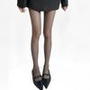 Sexy Lingerie Slim Stockings Women Tights Pantyhose Vertical Pattern Jacquard Black Stockings Pantyhose Tights Female Hosiery