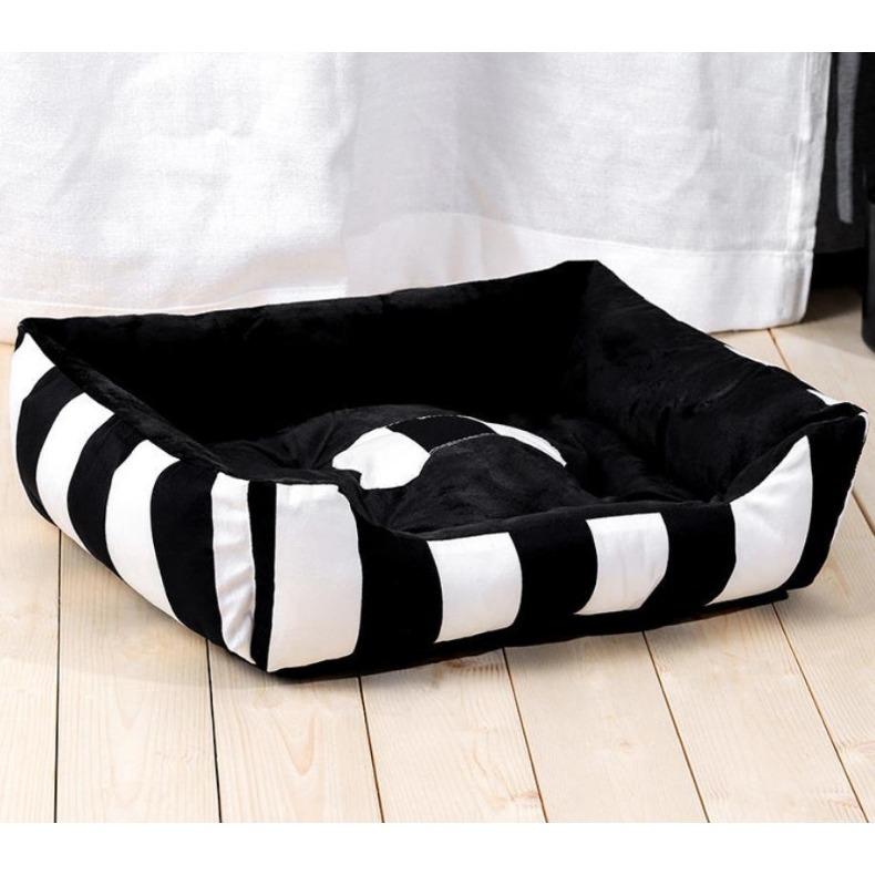 

Мягкая постель для домашних животных, фланель, утолщенная собачья будка из флиса, мягкое флисовое гнездо, корзина для собак, коврик для щенка, будка для кошки, дышащая постель для домашних животных 52x40 cm