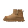 Hyde Park~ Schneestiefel Damen 2025 Neu Winter Dicksohlige Fleece Nordost Große Baumwollschuhe Damen Kurzstiefel