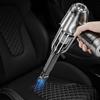 Tragbarer, leistungsstarker Autostaubsauger mit 12000 Pa, starker Saugkraft, 120 W, kabelloser Handstaubsauger für die Staubreinigung im Haushalt im Auto