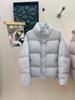 2025 Women's Petite Thickened White Duck Down Jacket - Short Stand-Up Collar