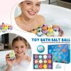 Children's Ocean Surprise Bath Ball Set (12-piece), Bath Balls With Hidden Animal Toys Inside