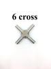 6 8 10 12 mm 1/4 3/8 1/2 3/4 Inch Auto Weld  Cross 4 Ways Pipe Fitting 316L Stainless Steel BA Grade