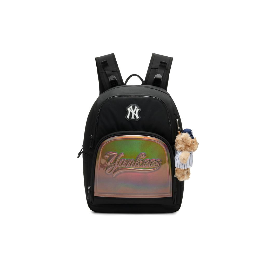 New MLB New York Yankees Polyester Backpack Unisex Black 7LBKBC35N-50BKS