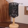 Rattan Lampshade 11.5X14.5Cm Pendant Lamp Shade Bohemian Style Handwoven Lampshade Home Cafe El Ceiling Lamp Light Cover