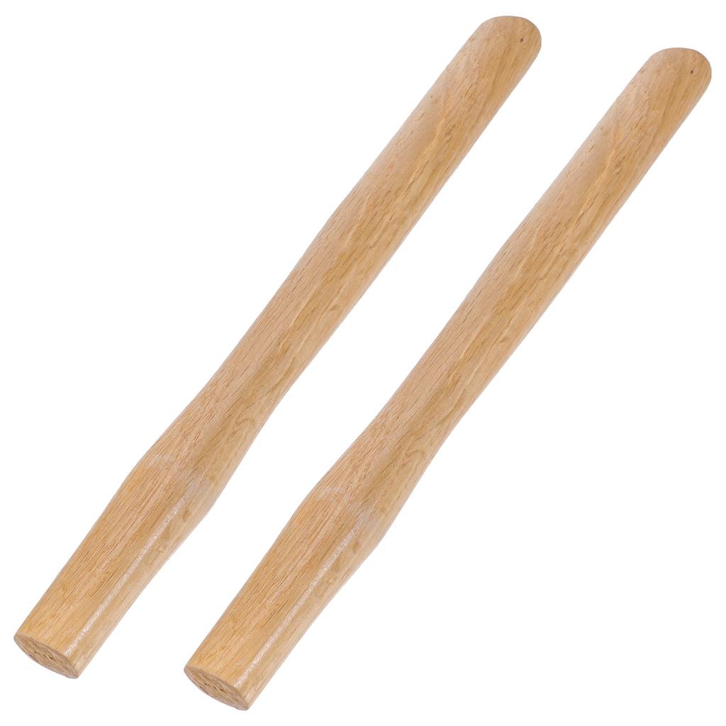 2pcs 40Cm Replacement For Claw Ball Peen Hammer Ball Peen Hammer Handle Octagon Grip Handle Wood Tool Accessory
