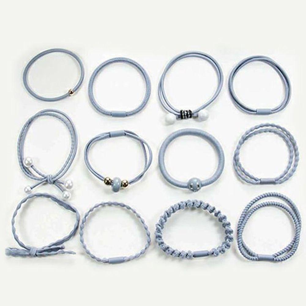 

Монгриский Голубой Набор Эластичная Повязка для Волос Заколка Повязка для Волос