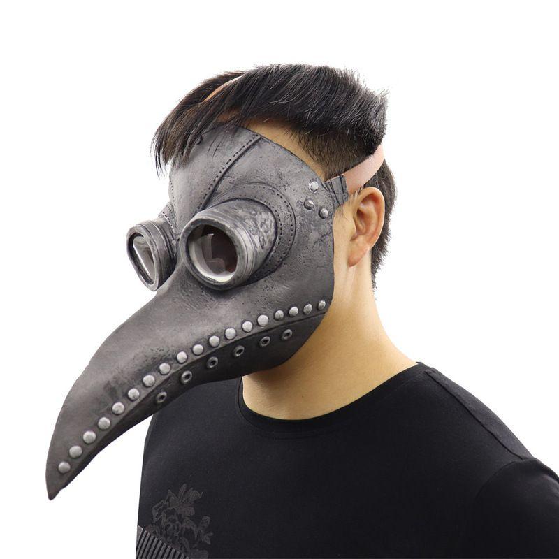 Intricately Designed Plague Doctor Bird Mask Perfect For Steampunk Halloween Costume