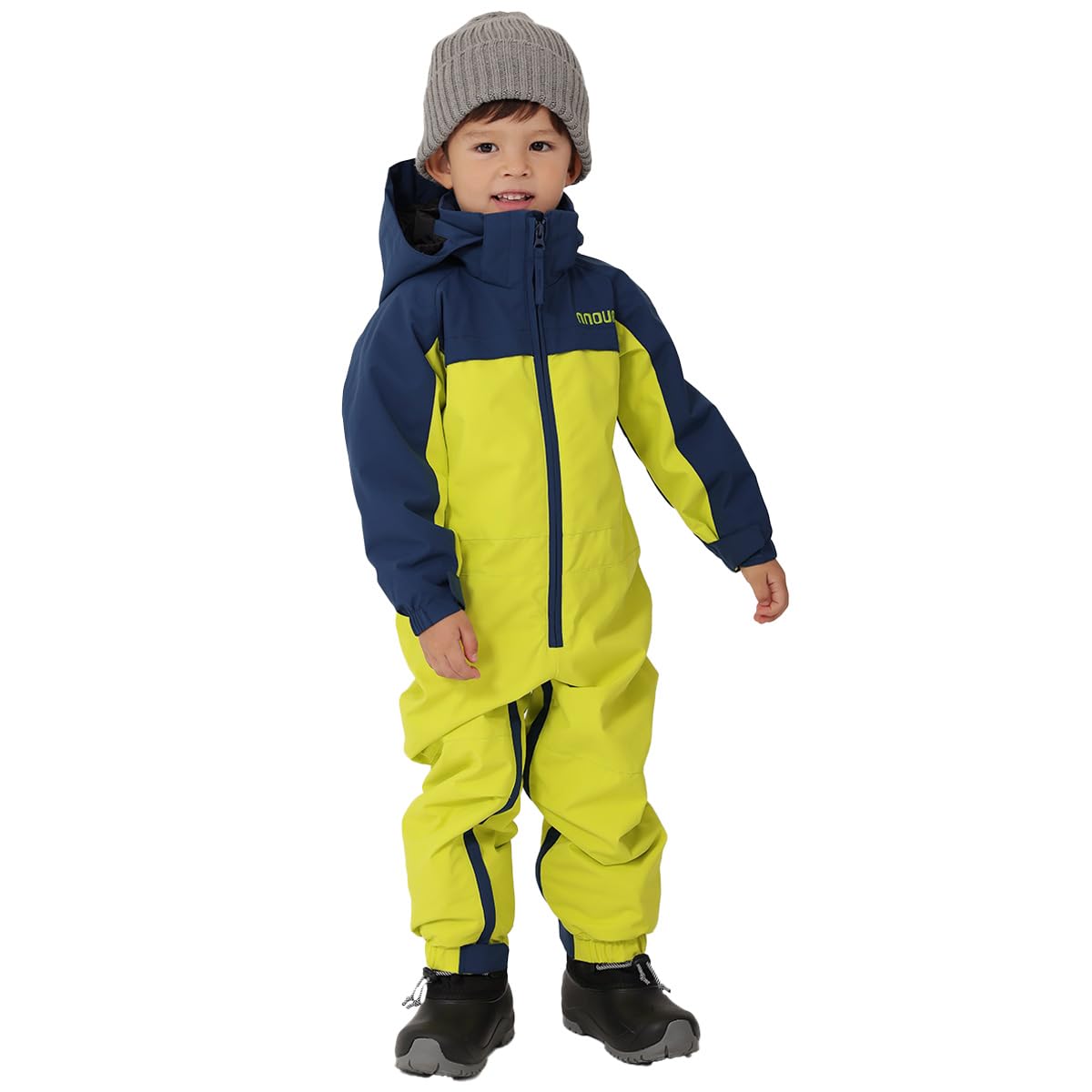 

NNOUM и Junior Baby Лыжная одежда Сноубордическая одежда Комбинезон Снежный комби для мальчиков и размеров и регулируемый Зимний Снег Вода Идеально подходит для детского сада и Стильный