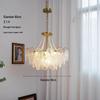 European-Style Postmodern Minimalist Crystal Chandelier for Living Room, Bedroom, or Dining Room