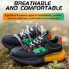 Neue Mode Arbeitssneaker Schutzschuhe Industriell Durchstichfest Anti-Smash Stahl Unzerstörliche Zehe Herrenstiefel