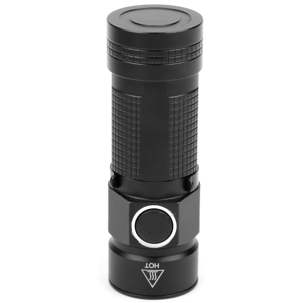 Portable Mini Pocket LED USB Flashlight Waterproof White Light Ultra Small Torch