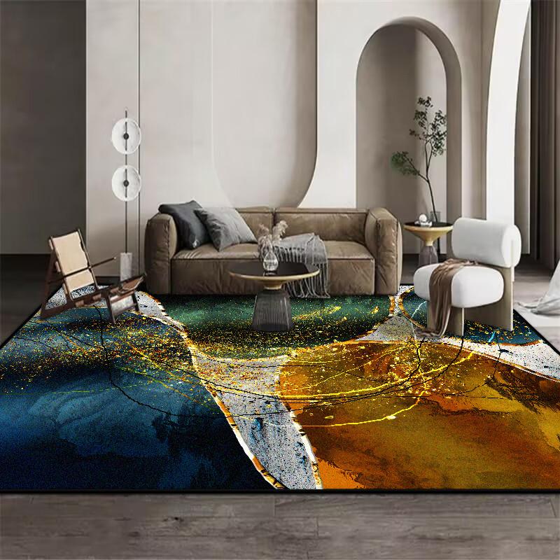 Nordic Large Area Carpets for Living Room Decoration Home Rug Non-slip Bedroom Bedside Carpet Washable Children's Play Floor Mat