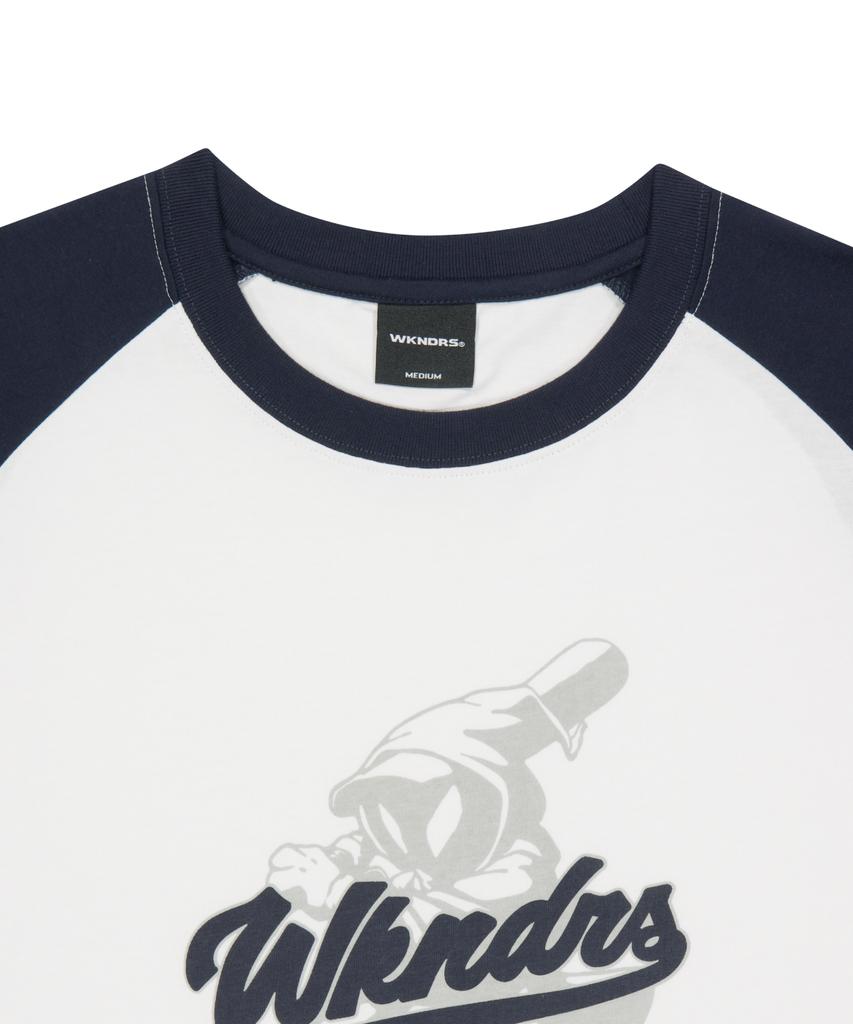 WKNDRS Ghost Slugger T-Shirt (White)