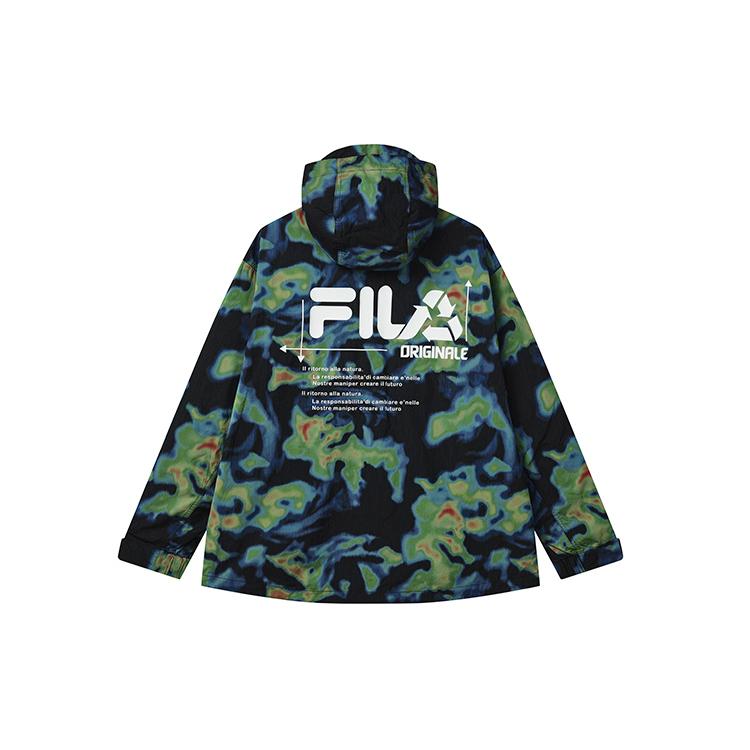 New FILA Jackets Men's All Over Print F11M239702F-ZA