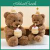 Teddy Bear Plush Toy With Scarf For Kids Birthday Gift Characters Included)