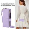Crossbody Cards Solt Zipper Wallet Leather Case For Samsung Galaxy Z Fold 5 4 3 6 5G Wristband Ring Holder Kickstand Cash Pocket