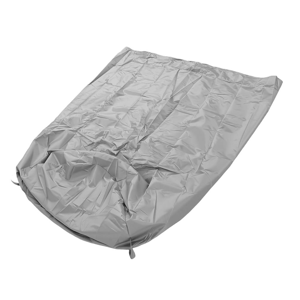Trampolinabdeckung Staubdicht Wasserdicht Sonnenschutz Oxford-Gewebe Outdoor Sprungbettabdeckung für Park Spielplatzausstattung Grau 145x145cm / 57.1x57.1in