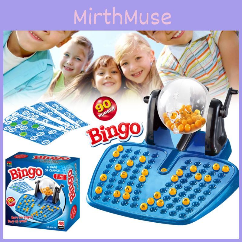 Interactive Bingo Game Hand Crank Lottery Machine Colorful Family Fun Toy For Kids