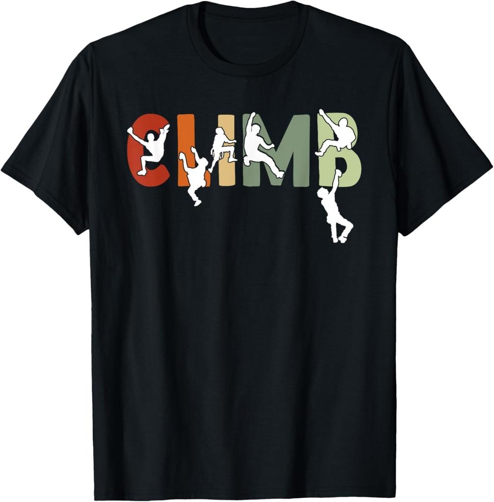 Vintage Climbing Bouldering Rock Climber Climbing Tee Gift Unisex T-Shirt