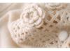 Autumn Style Heavy-Duty Crochet Knit Wool Cardigan: Women's Fashionable Hollow-Out Sweater Coat, Solid Color.