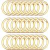 100pack Flat Key Rings Metal Split Ring For Keys Organizations, Jewelry Making, 1inch - DD