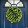 Spring And Summer Floral Wreath Door Hanging Simulation Artificial Floral Wreath Decoration Door Hanging
