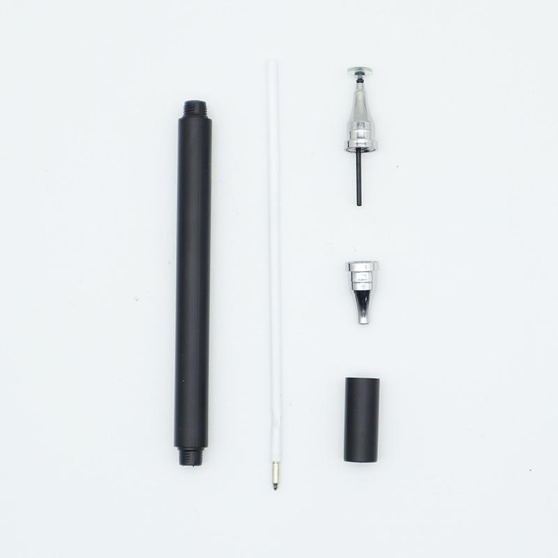 2-in-1 Stylus Pen for Apple, Android, Samsung Devices - Disc Capacitive Pen for Tablets & Video Editing