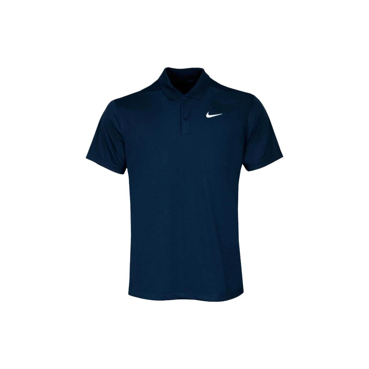 Nike Dri-FIT Victory Golf Polo Shirt Asia Sizing Obsidian White Men s DH0823-451 L