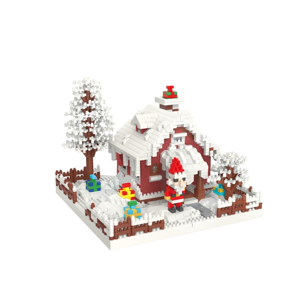 Christmas Tree Series Small ParticleChildren'S Educational BuildingBlocks, Princess And Girl Gifts, Creative Decorative Toys