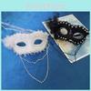 Pearl Princess Mask With Diy Design For Halloween And Carnival Costumes