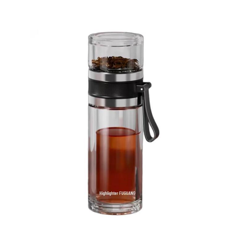 Fuguang Portable Tea Infuser Glass Bottle