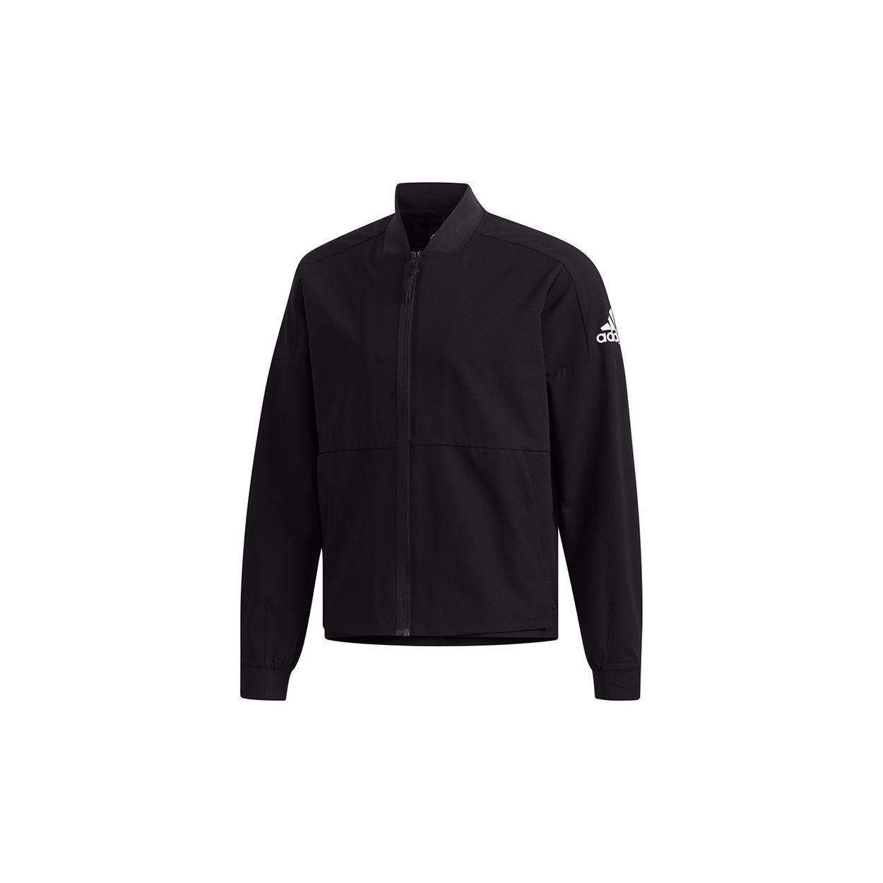 

Adidas Lightweight Woven Baseball Jacket Men Jackets Black DZ1998