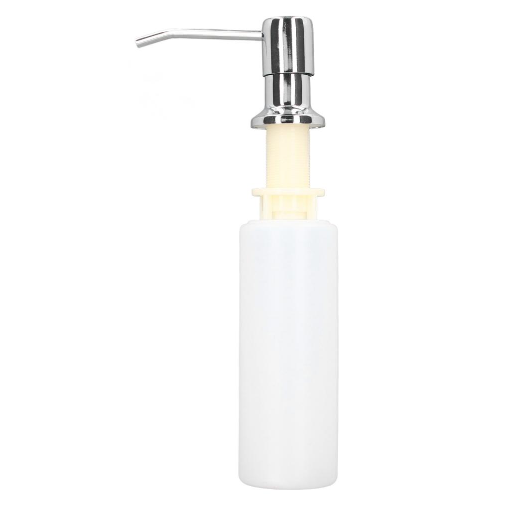 300ml Sink Soap Dispenser Lotion Pump Dispenser 304 Stainless Steel Lotion Dispenser for Kitchen
