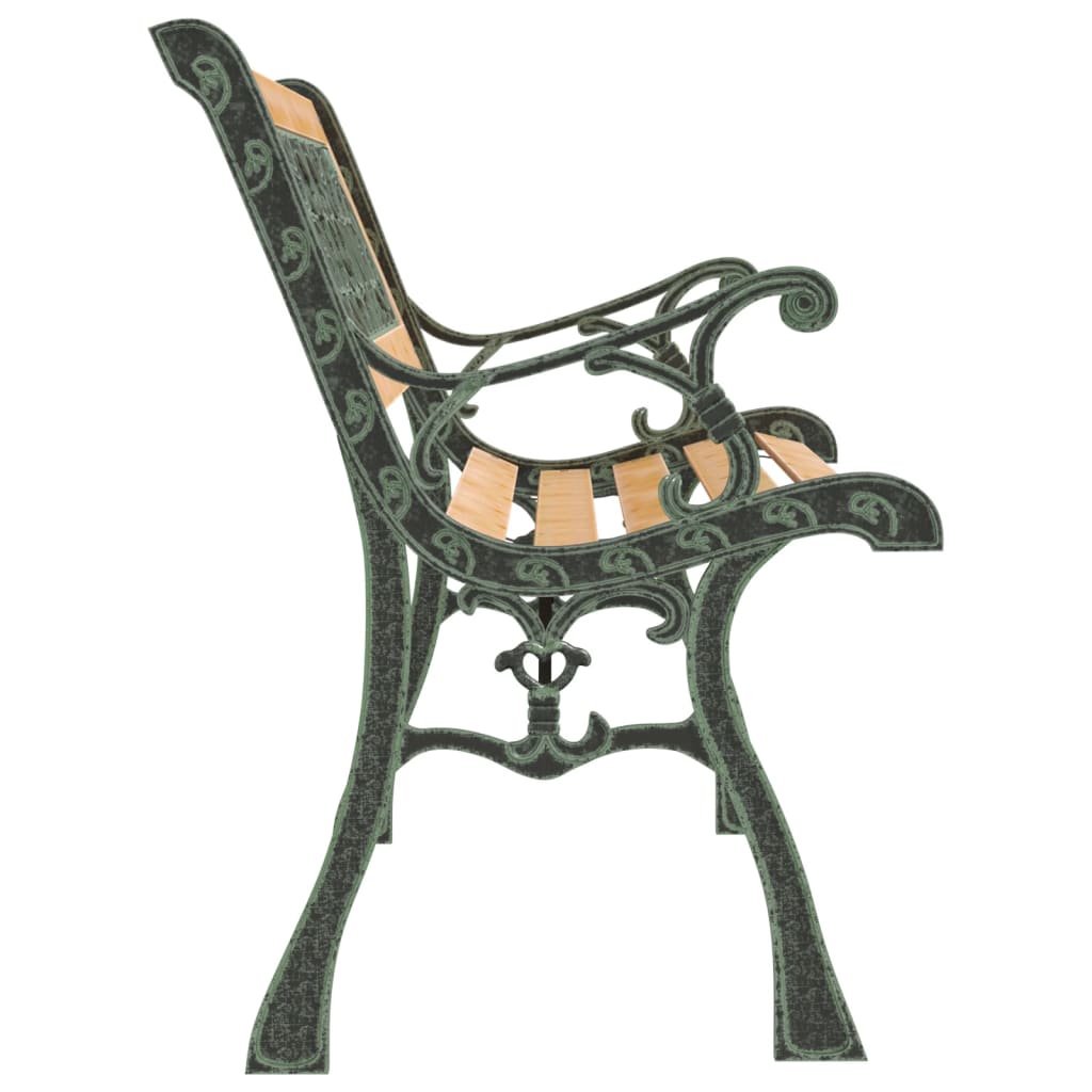 Vidaxl Ławka Ogrodowa, 122 Cm, Lite Drewno Jodłowe